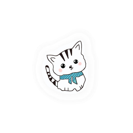 Cute Kitty - Kiss-Cut Vinyl Decals