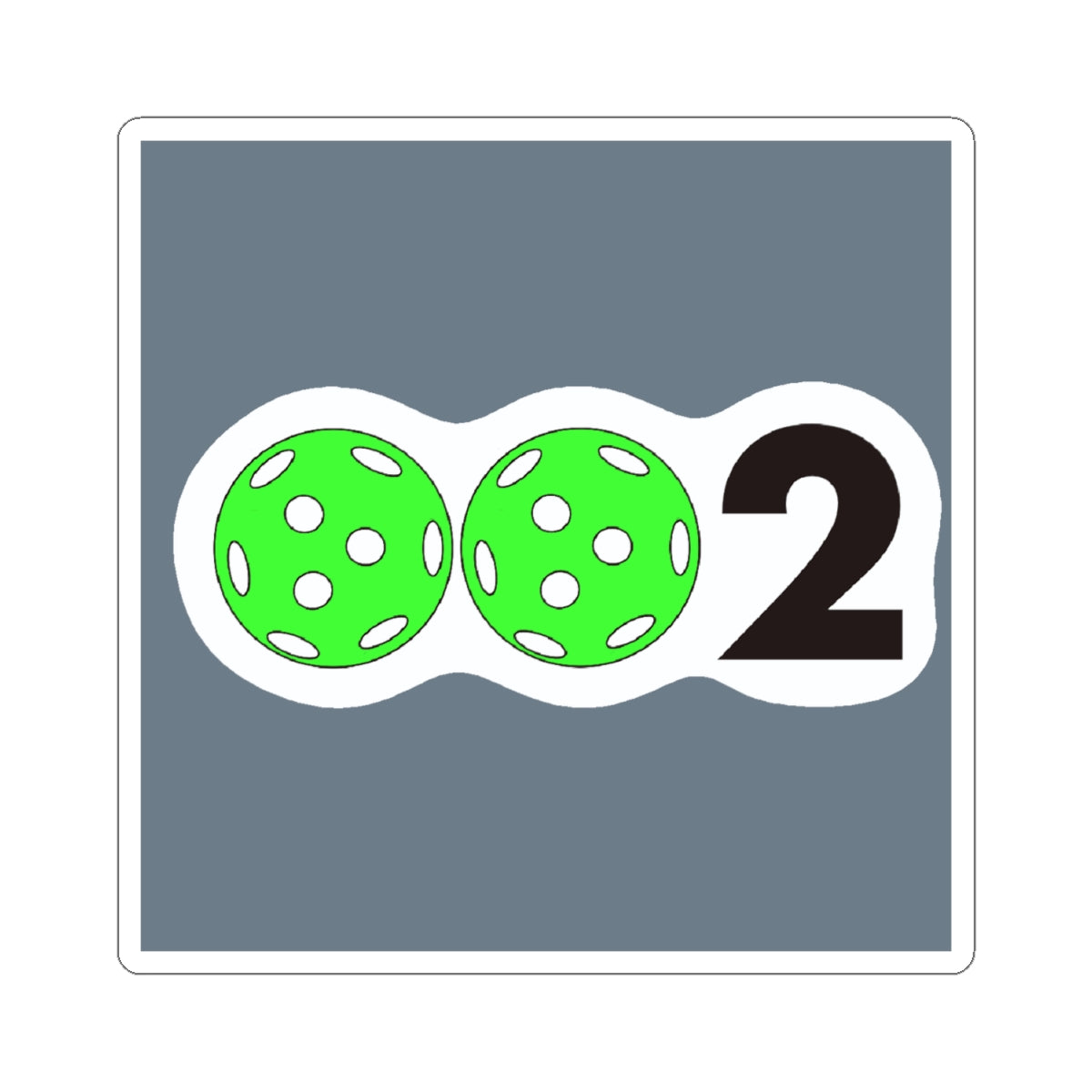 Pickleball Passion Kiss-Cut Stickers, Sports Sticker, Laptop Decor, Gift for Players, Pickleball Stickers, Fun Accessory