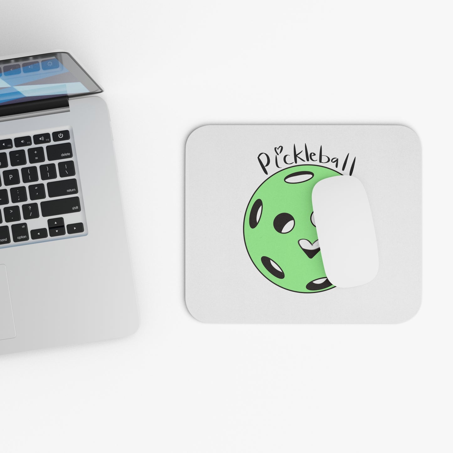 Pickleball Mouse Pad, Fun Desk Accessory, Gamer Gift, Sports Enthusiast, Office Decor, Fun Office Supplies